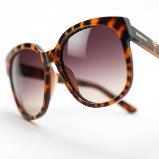 Occhiali da sole con montatura in acetato tartarugato e lenti polarizzate